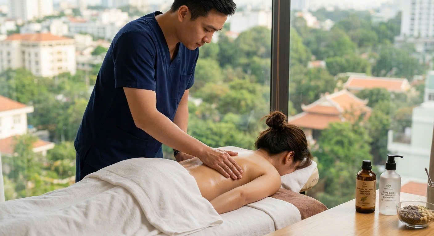 Quy trình massage body và trị liệu Yoni chuyên nghiệp cho nữ tại Quận 5