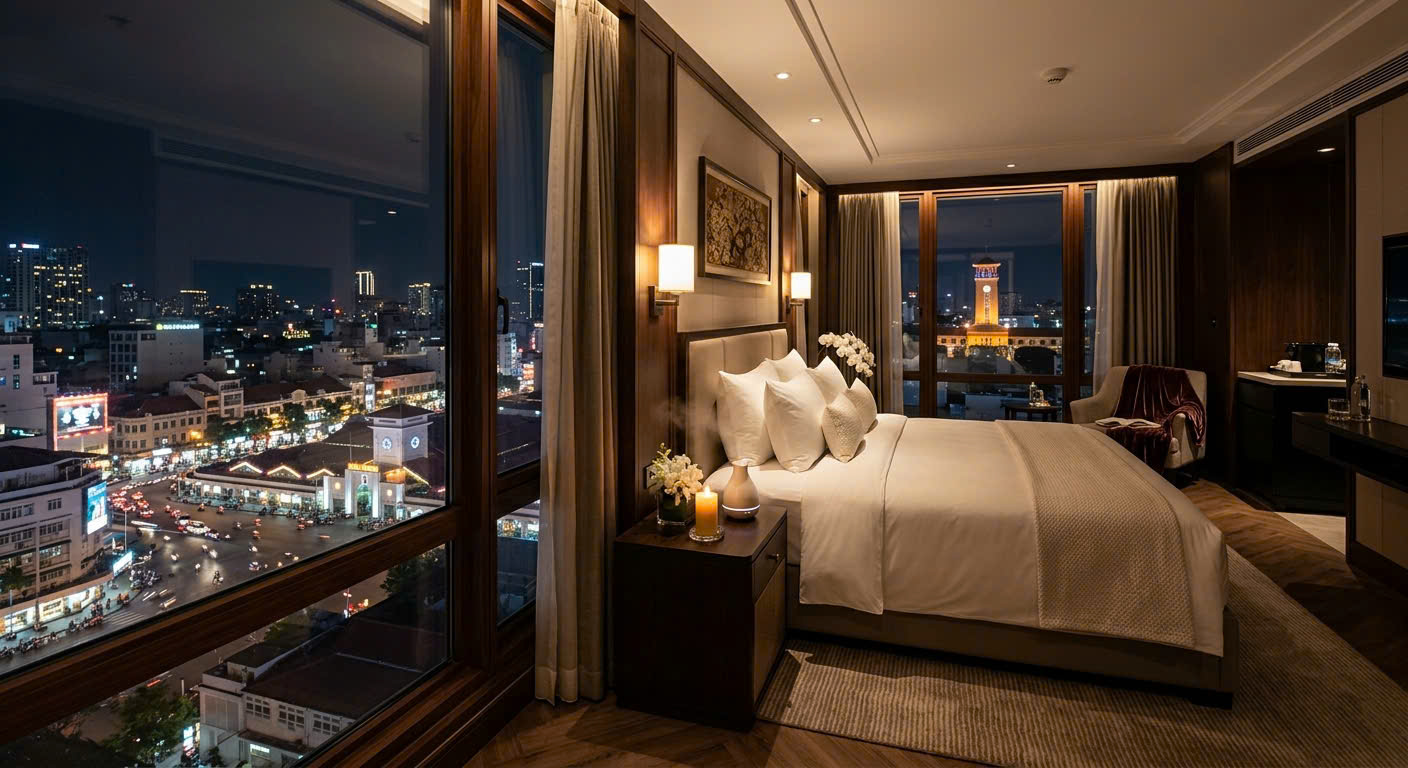 Khách sạn và căn hộ cao cấp tại Phường Bến Thành - địa điểm phục vụ massage yoni tận nơi riêng tư
