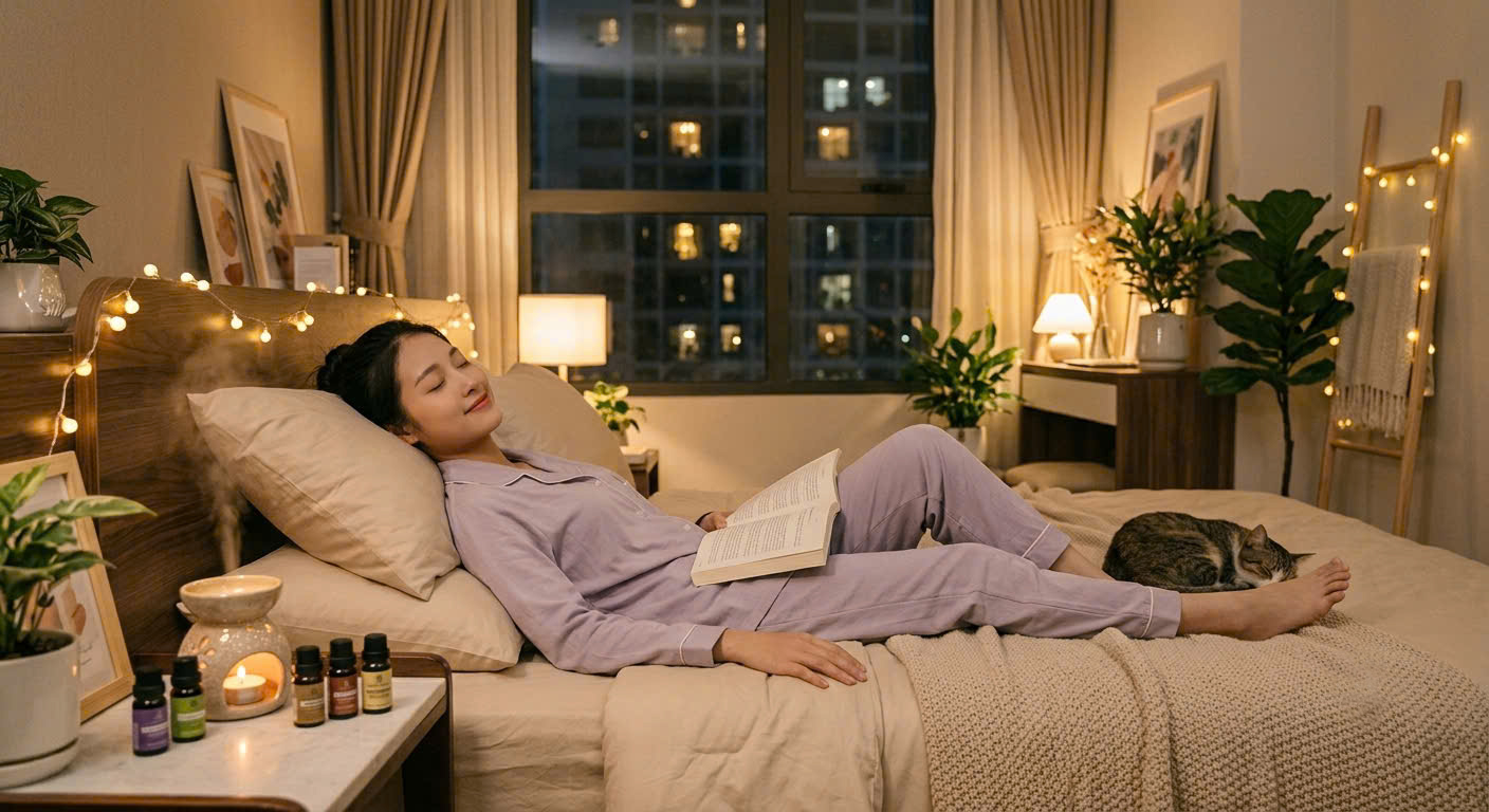 Kỹ thuật viên massage yoni tận nơi tại căn hộ chung cư cao cấp Quận 7