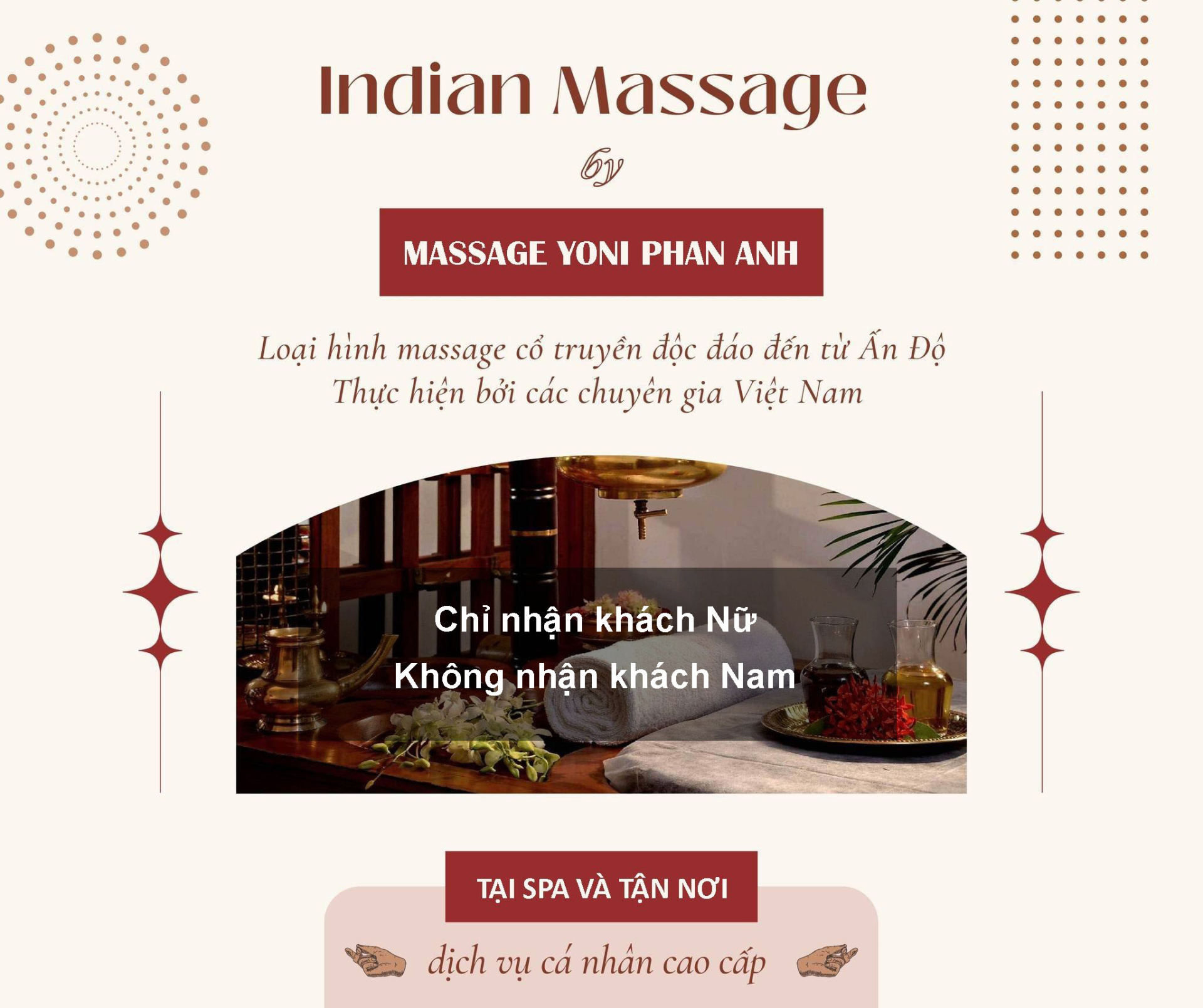 Giới thiệu massage yoni cho nữ Phan Anh Spa